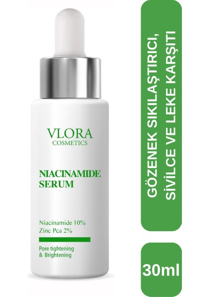 Niacinamide Serum 30 Ml ( %10 Niacinamide %2 Zinc Pca)