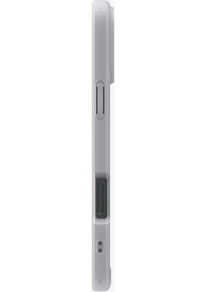iPhone 16 Pro Kılıf Ultra Hybrid MagFit MagSafe özellikli Classic Silver - ACS08139