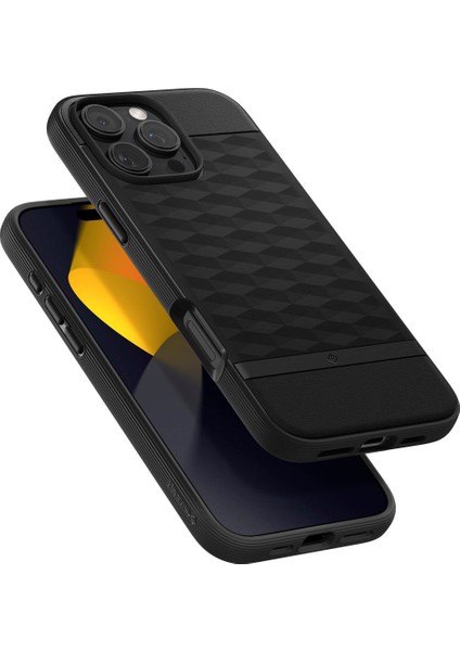 Caseology iPhone 16 Pro Kılıf Parallax Mag MagSafe özellikli Matte Black - ACS08169 fırsatları