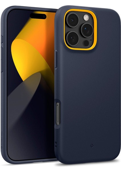 Caseology iPhone 16 Pro Max Kılıf Nano Pop Mag MagSafe özellikli Blueberry Navy - ACS08042