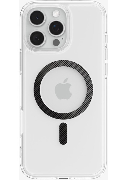 iPhone 16 Pro Kılıf Ultra Hybrid MagFit MagSafe özellikli Carbon Fiber - ACS08131 modelleri