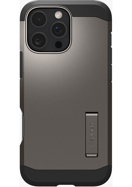 iPhone 16 Pro Max Kılıf Tough Armor AI MagFit MagSafe özellikli Gunmetal - ACS08012
