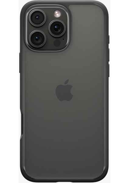 iPhone 16 Pro Max Kılıf Crystal Hybrid Matte Black - ACS08031