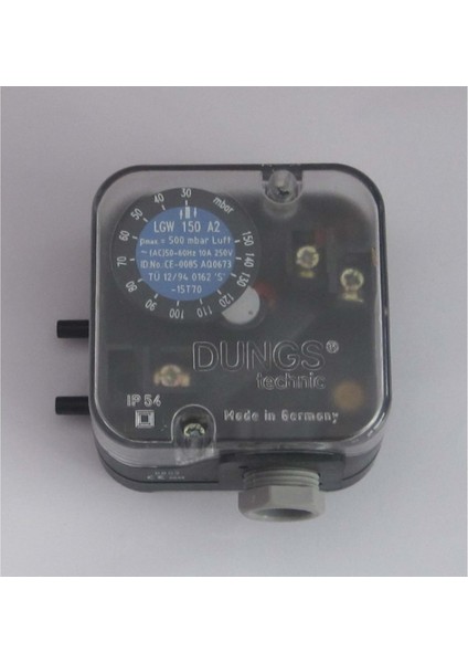 LGW150A2 Presostat 30…150MBAR Ac 50-60Hz 10A 250V