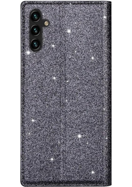 Samsung Galaxy A05 Flip Case Cüzdan Manyetik Kapatma Için Glitter Flip Case (Yurt Dışından) indirimleri