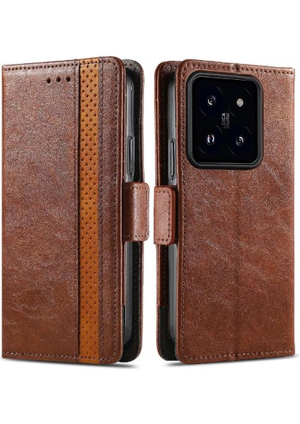 Xiaomi 14T Ekleme Cüzdan Çoklu Kart Yuvası Iş Çok Renkli (Yurt Dışından)