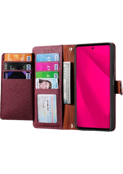 Hmd Darbe Pro Cüzdan Fermuar Darbeye Deri Kılıf Aşk Için Flip Case (Yurt Dışından)