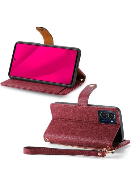 Hmd Darbe Pro Cüzdan Fermuar Darbeye Deri Kılıf Aşk Için Flip Case (Yurt Dışından)