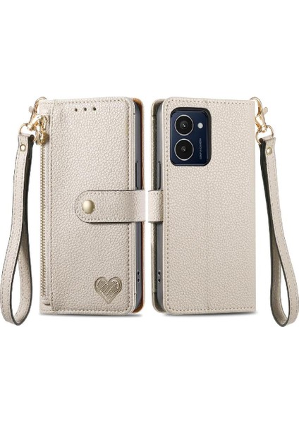 Hmd Darbe Pro Cüzdan Fermuar Darbeye Deri Kılıf Aşk Için Flip Case (Yurt Dışından)
