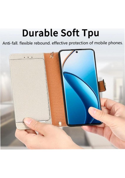 Realme 13 Cüzdan Darbeye Deri Kılıf Fermuar Aşk Için Flip Case (Yurt Dışından) modelleri