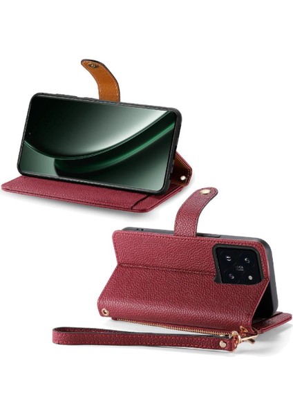 Xiaomi 14T Darbeye Fermuar Cüzdan Deri Kılıf Aşk Için Flip Case (Yurt Dışından) fırsatları