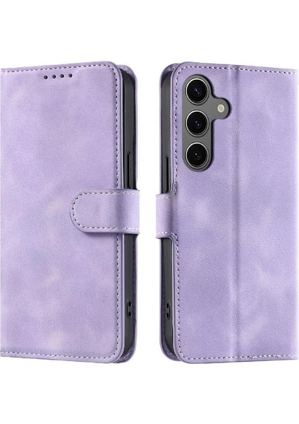 Samsung Galaxy A15 Için Flip Case 4g/5g Pu Deri Manyetik Bilek Kayışı (Yurt Dışından)
