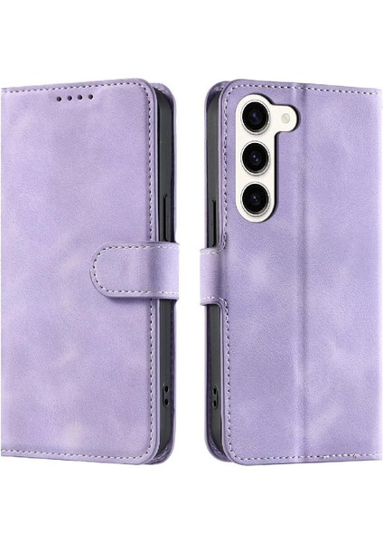 Samsung Galaxy S23 Için Flip Case Pu Deri Cüzdan Kart Yuvaları Manyetik (Yurt Dışından) fırsatları