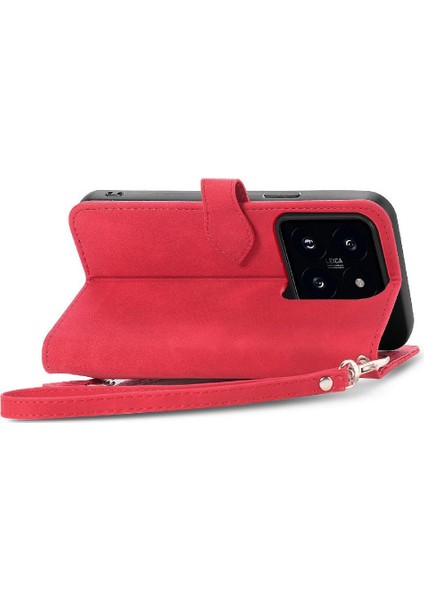 Xiaomi 14T Pro Iş Çoklu Kart Yuvası Çok Renkli Cüzdan Flip Için Kılıf (Yurt Dışından) fırsatları