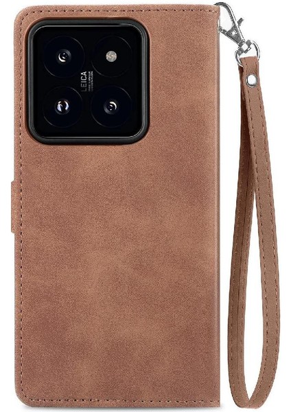 Xiaomi 14T Pro Iş Çoklu Kart Yuvası Çok Renkli Cüzdan Flip Için Kılıf (Yurt Dışından) fiyatları