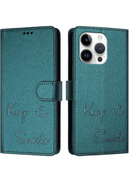 IPhone 13 Için Kılıf Pro Max Kapak Kapak Rfıd Engelleme Kart Tutucu Cüzdan Pu (Yurt Dışından)