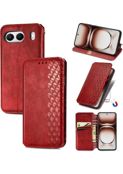 Oneplus Nord 4 Cüzdan Fonksiyonu Için Kılıf Deri Kılıf Kapak Çevirin Moda (Yurt Dışından)
