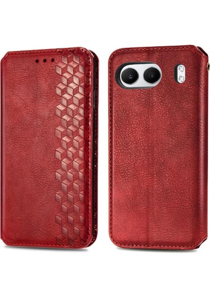 Oneplus Nord 4 Cüzdan Fonksiyonu Için Kılıf Deri Kılıf Kapak Çevirin Moda (Yurt Dışından) modelleri