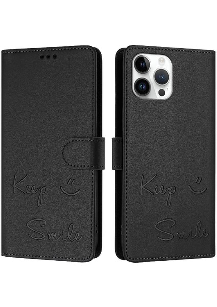 IPhone 11 Için Kılıf Pro Max Kapak Çevirin Kart Tutucu Cüzdan Pu Deri Rfıd (Yurt Dışından)