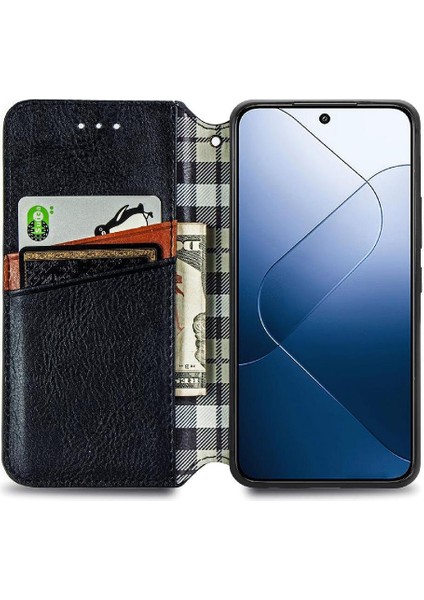 Xiaomi 14T Pro Flip Kapak Kılıf Için Kılıf Zarif Iş Moda (Yurt Dışından) fiyatları