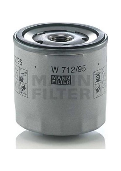 Filter W712/95 Yağ Filtresi