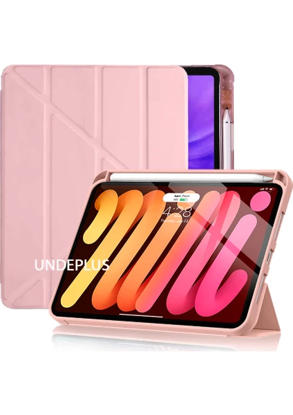 Apple iPad Air 5 Air 4 10.9" Kılıf Kalem Bölmeli Trifolding Case A2072 A2316 A2324 A2325 A2588 A2589 A2591