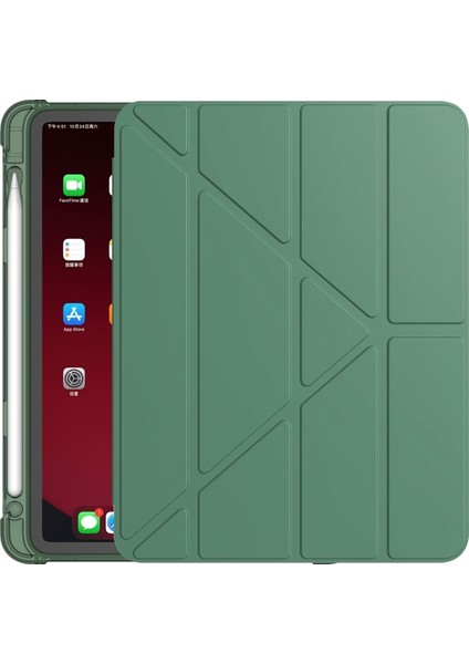 Apple iPad Air 11inç M2/M3 Kılıf Kalem Bölmeli Trifolding Case 2025-2024 fırsatları