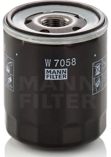 Fılter Mann Fılter Peugeot 208 1.2 Puretech Benzinli Yağ Filtresi 2020-2023 Mann Filter