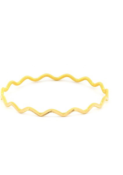 22 Ayar Zigzag Bilezik 10.00 Gr - ZIGZAG