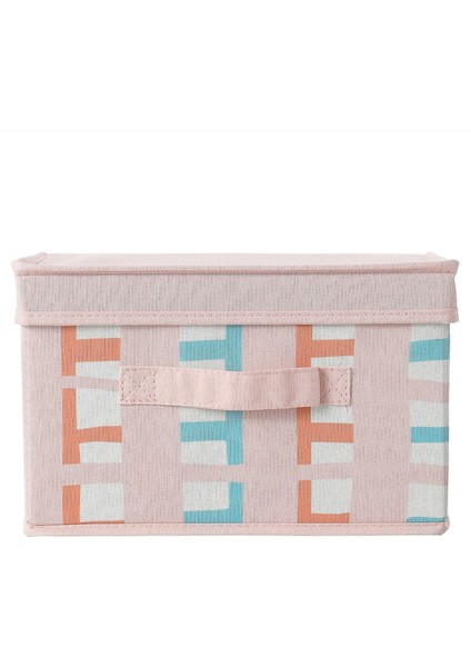 Kapaklı Katlanır Saklama Kutusu (Küçük) - Pembe fiyatları