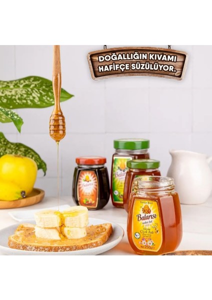 3'lü Lezzet Kestane,çiçek,çam Balı 250G