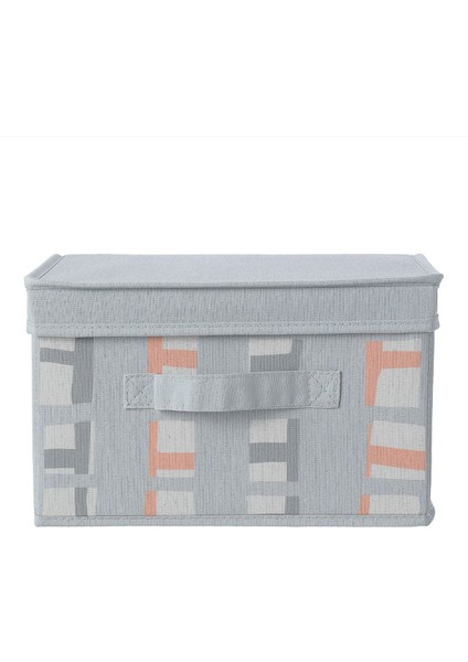 Kapaklı Katlanır Saklama Kutusu (Küçük) - Gri fiyatları