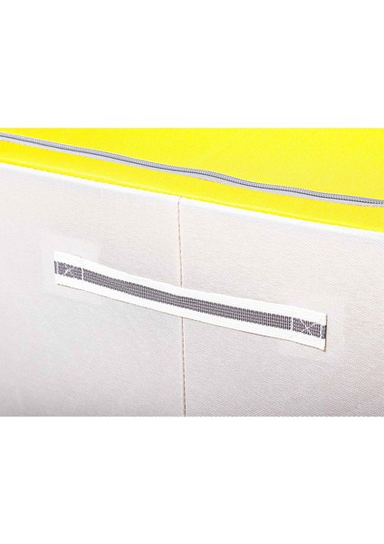 Çift Fermuarlı Saklama Hurcu 22L - Sarı fırsatları