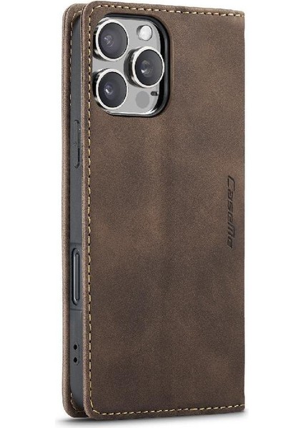 IPhone 16 Için Flip Case Pro Max Durumda Kart Yuvası Kickstand Flip Folio Kitap (Yurt Dışından)