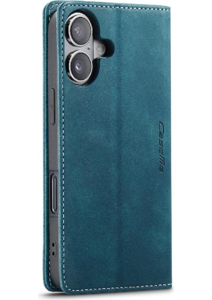 IPhone 16 Için Flip Case Manyetik Kapatma Darbeye Vintage Pu Deri (Yurt Dışından) indirimleri