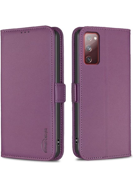 Samsung Galaxy S20 Fe Için Flip Case Manyetik Pu Deri Cüzdan Darbeye (Yurt Dışından)