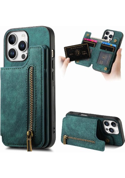 Iphone 16 Için Kılıf Pro Max Standı Fonksiyonu Katlanabilir Arka Kapak Vintage (Yurt Dışından)