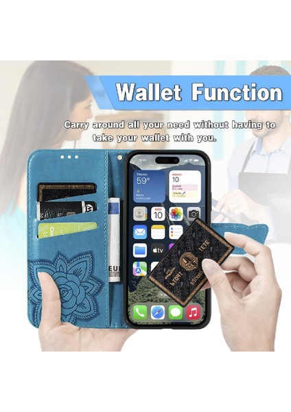 Iphone 16 Için Kılıf Cüzdan Çok Renkli Kelebek Iş Kanat (Yurt Dışından) fırsatları