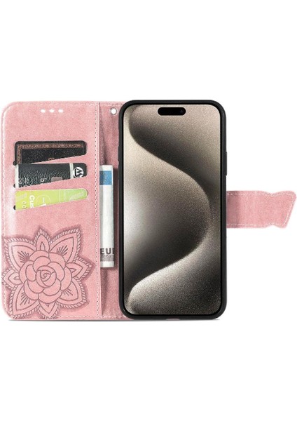 Iphone 16 Için Kılıf Pro Kelebek Kanat Çok Renkli Cüzdan Iş (Yurt Dışından)