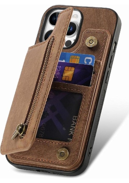 Iphone 16 Için Kılıf Pro Max Standı Fonksiyonu Katlanabilir Arka Kapak Vintage (Yurt Dışından)