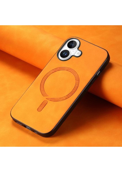 Iphone 16 Için Kılıf Artı Hafif Kablosuz Şarj Magsafe Araba Bağlar (Yurt Dışından)