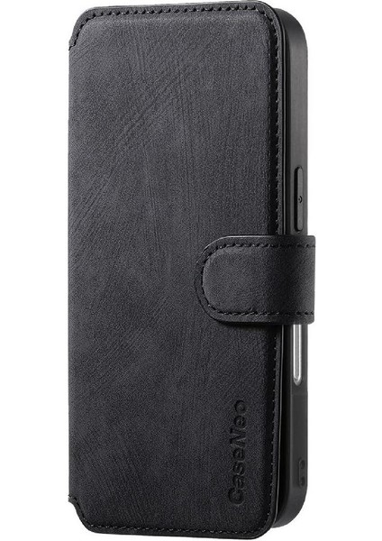 Iphone 16 Için Flip Case Retro Kart Standı Mıknatıs Koruyucu Malzeme Cüzdan (Yurt Dışından) indirimleri