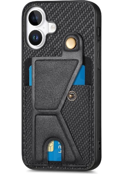 Iphone 16 Için Kılıf Braketi Standı Fonksiyonu Kart Sahibi Manyetik Tasarım (Yurt Dışından) fırsatları