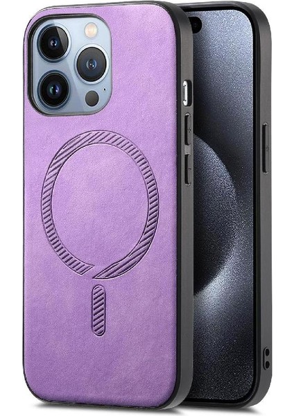 Iphone 16 Için Kılıf Pro Max Ince Hafif Kablosuz Şarj Magsafe Araba (Yurt Dışından)