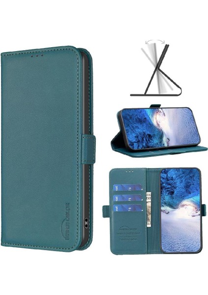 Samsung Galaxy Için Flip Case A52S 5g Kickstand Kart Yuvaları Tutucu Manyetik (Yurt Dışından)