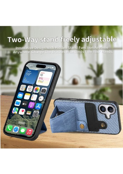 Iphone 16 Için Kılıf Braketi Standı Fonksiyonu Kart Sahibi Manyetik Tasarım (Yurt Dışından) indirimleri