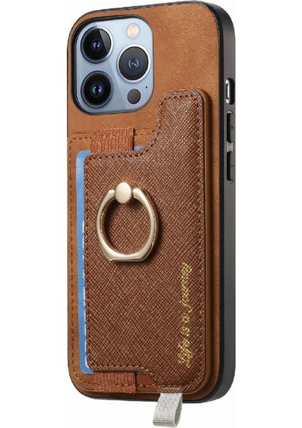 Iphone 16 Pro Magsafe Uyumlu Cüzdan Manyetik Halka Standı (Yurt Dışından)