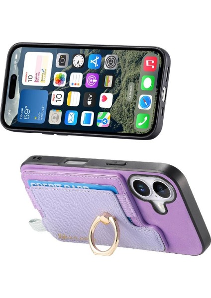 Iphone 16 Için Kılıf Cüzdan Magsafe Uyumlu Manyetik Halka Standı Tutucu (Yurt Dışından) fiyatları