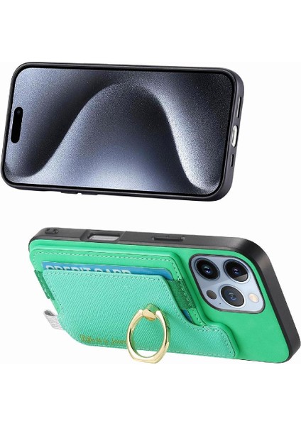 Iphone 16 Pro Magsafe Uyumlu Cüzdan Manyetik Halka Standı (Yurt Dışından)