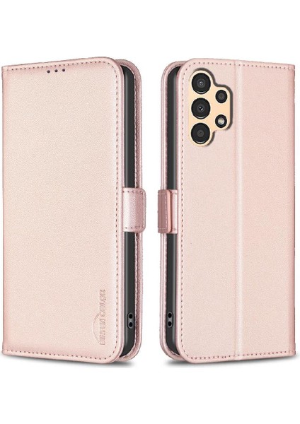 Samsung Galaxy M23 5g Için Flip Case Darbeye Tpu Iç Kabuk Pu Deri (Yurt Dışından)